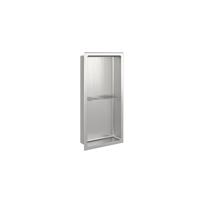 Niche 24 po x 12 po en inox brossé inox