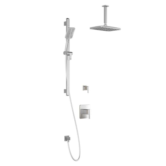 TD2 Ensemble de douche Grafik 60 po Chrome