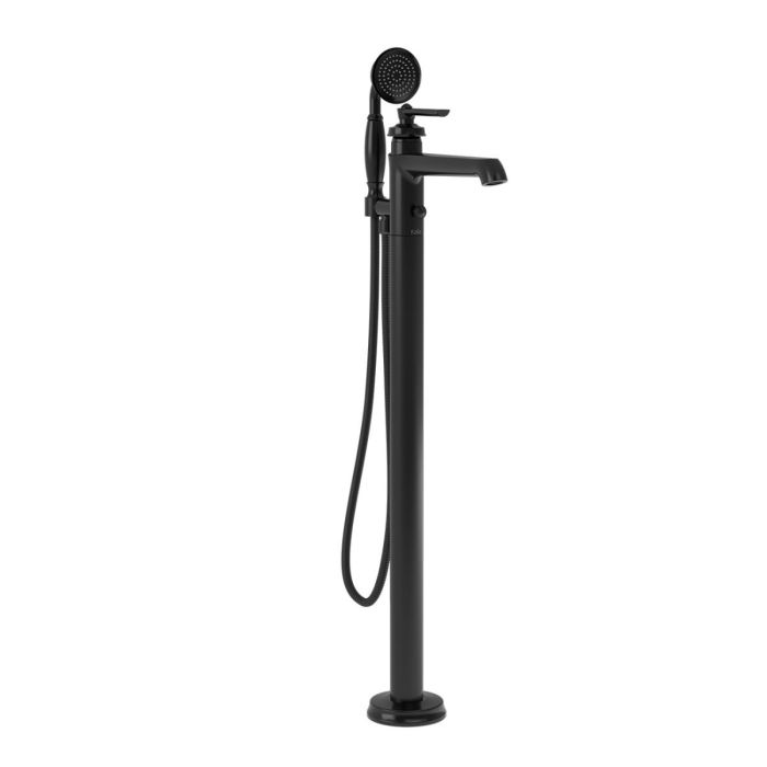 Robinet de plancher avec douchette Rustik Noir