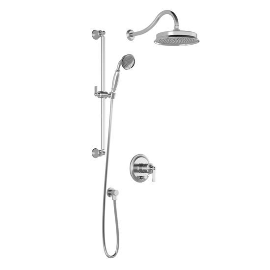 Pb4 Ensemble de douche Rustik 60 po Chrome