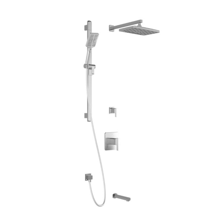 TD3-PREMIA Ensemble de douche Grafik 60 po Chrome