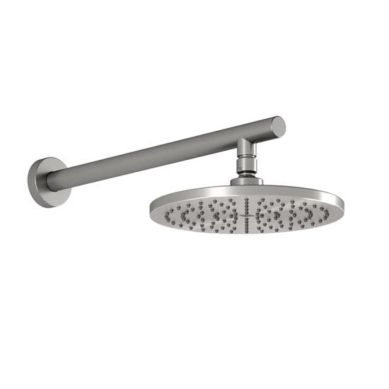Tête de pluie ronde 8 Accent 5/8 po Nickel pur PVS