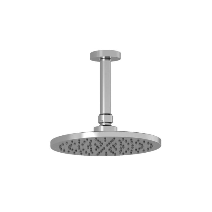 Tête de pluie ronde 8 Accent 5/8 po Chrome