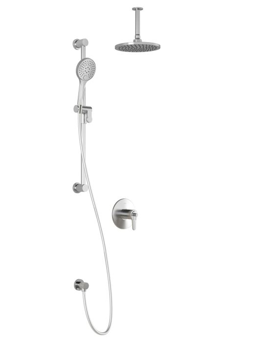 TCD1 Système de douche Kontour 60 po Chrome