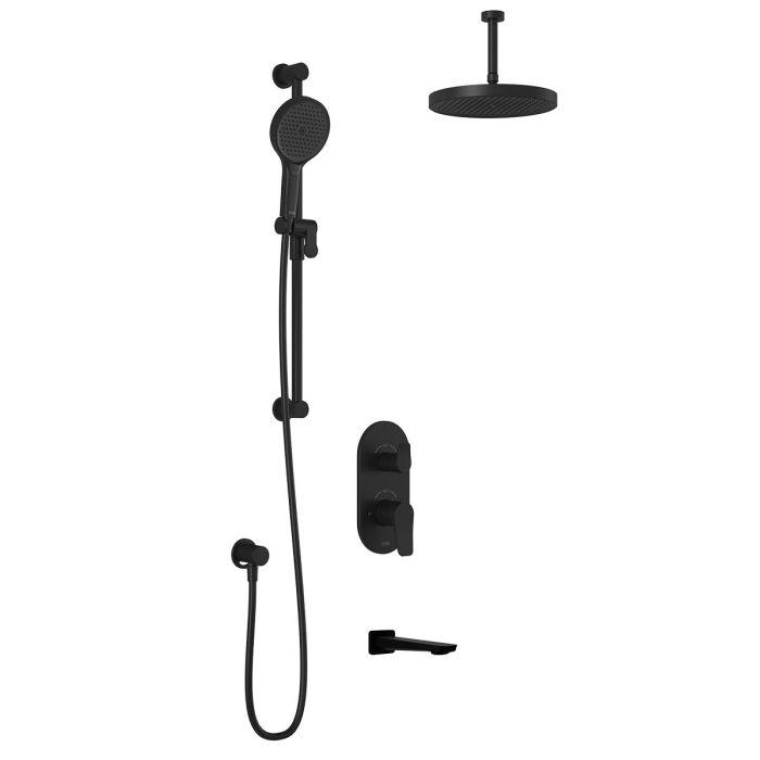 Plus Moroka 1/2 po Noir mat