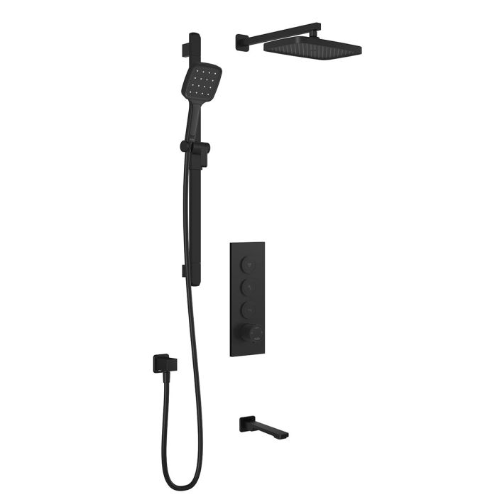 Plus Kareo 1/2 po Noir mat