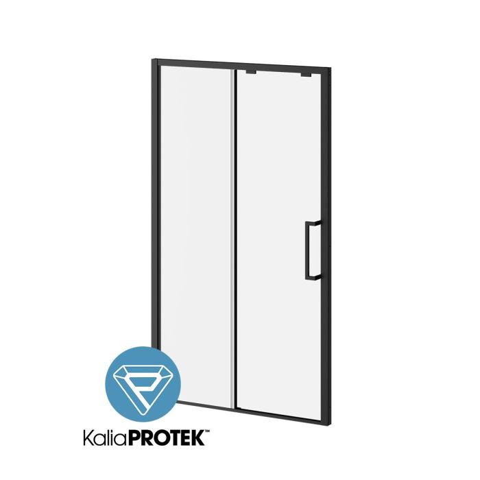 Ikonik 48 po x 79 po porte de douche coulissante avec film KP (Ouverture à droite)