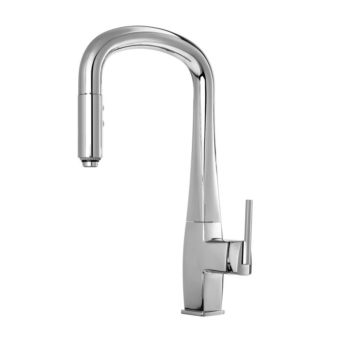 Diver Robinet de cuisine avec douchette Elito 60 po Chrome