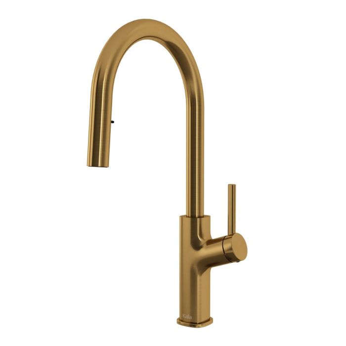 Diver Robinet de cuisine monocommande Masimo Or brossé