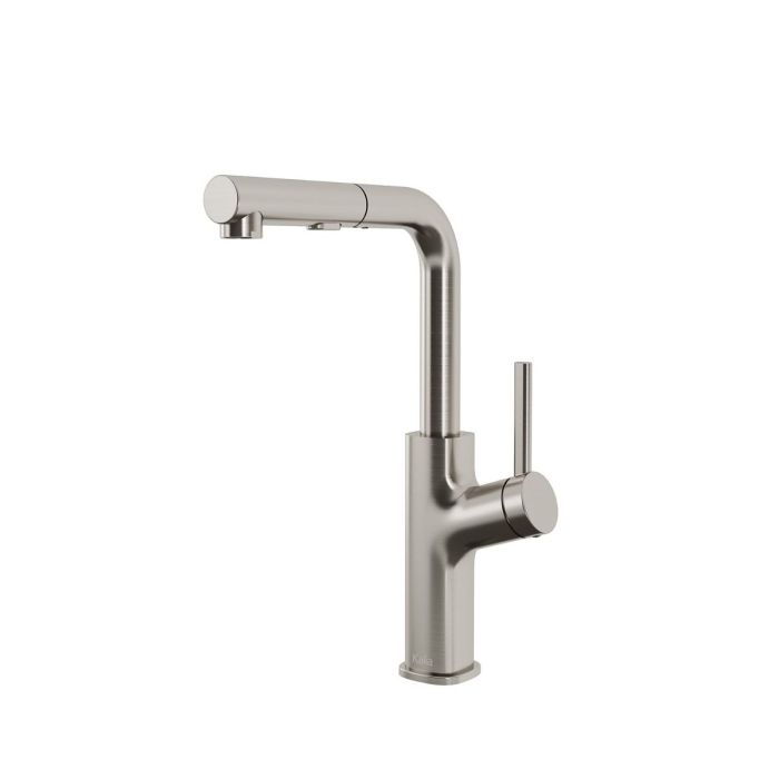 Surfer Robinet de cuisine monocommande Masimo Inox PVS