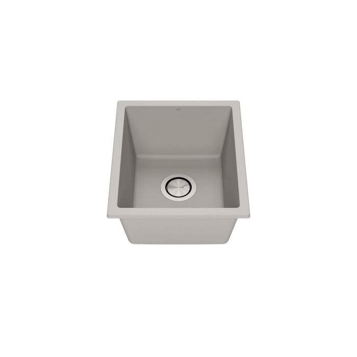 Évier de bar Bacia 15 po Granistone Gris galet
