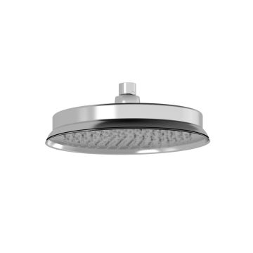 Tête de pluie ronde Rustik 9 po Chrome