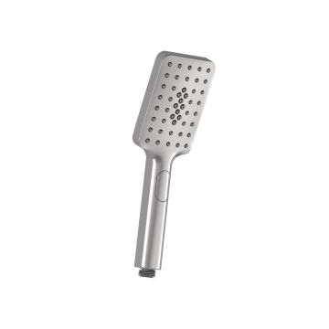 Douchette à main 2 fonctions 3 SquareOne 1/8 po Nickel pur PVS