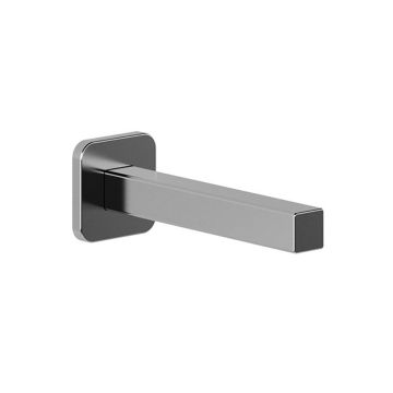 Bec de bain mural carré ½" cuivre «Slip fit» ou entrée d’eau mâle ½npt 3 po Chrome