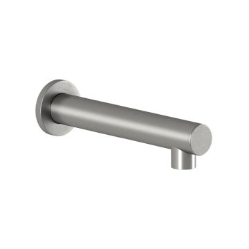 Bec de bain mural rond RoundOne 3 po Nickel pur PVS