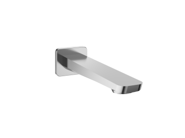 Bec de bain mural «Slip fit» Moroka 3 po Nickel pur PVS