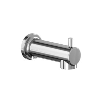 Bec de bain mural rond Basico 1/2 po Chrome