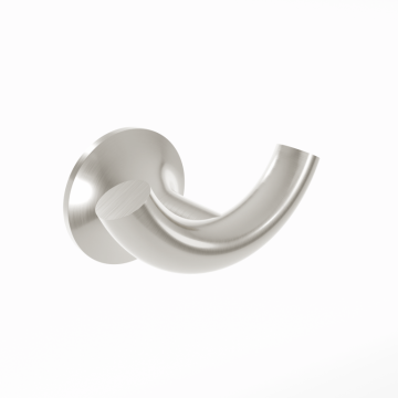 Towel Hook PARIS 130136 nickel brossé