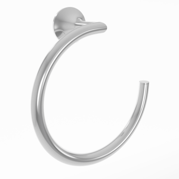 anneau porte-serviette PARIS 130463 chrome poli