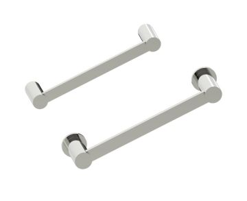 barre à serviette 9 po PORTO 137109 nickel poli