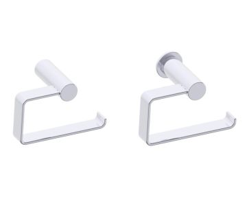 Drop porte-papier hygiénique PORTO 137152 chrome poli