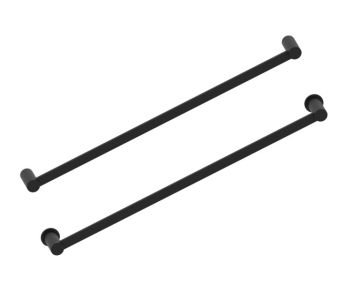 barre à serviette 24 po PORTO 137240 noir mat