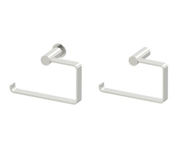 anneau porte-serviette (gauche) PORTO 137463L nickel brossé