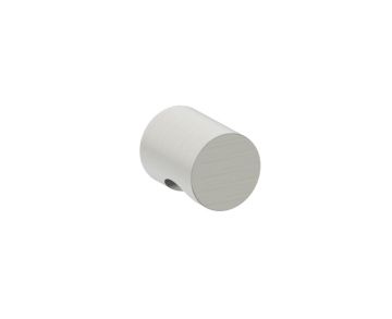 poignée simple pour porte de douche PORTO 1377503 nickel brossé