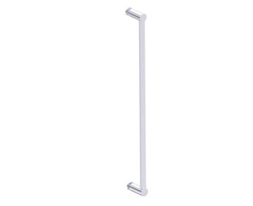 24 po poignée simple pour porte de douche en verre PORTO 1377524 chrome poli