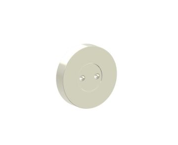 40mm Round Small Rosette PORTO 137RDSM nickel poli