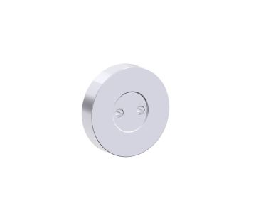 40mm Round Small Rosette PORTO 137RDSM chrome poli