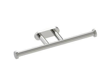 double porte-papier hygiénique OSLO 144155 nickel poli