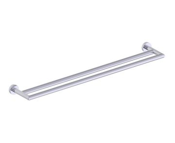 barre à serviette double 24 po OSLO 144242 chrome poli