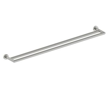barre à serviette double 30 po OSLO 144302 nickel brossé