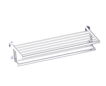 24 po tablette porte-serviettes avec barre à serviette double OSLO 144444 chrome poli