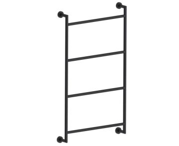 18 po Towel Ladder OSLO 144450 noir mat