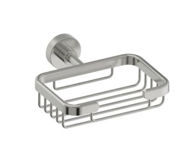 montage muraled panier porte-savon OSLO 144600 nickel brossé