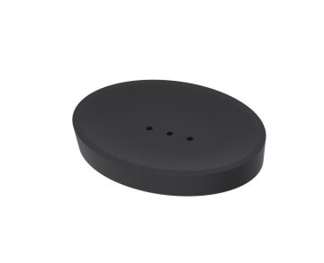 porte-savon OSLO 144655 noir mat