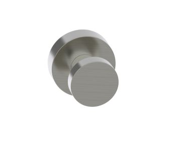 poignée simple pour porte de douche OSLO 1447503 nickel brossé