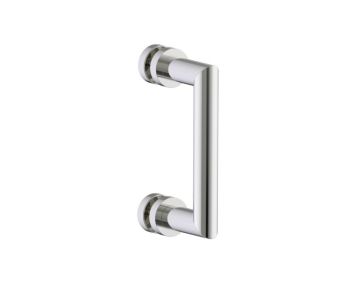 6 po poignée de porte de douche OSLO 1447506 nickel poli