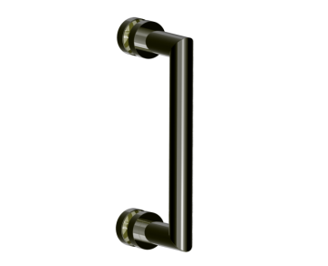 8 po poignée de porte de douche OSLO 1447508 gunmetal