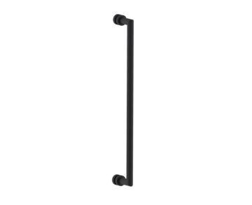 24 po poignée de porte de douche OSLO 1447524 noir mat