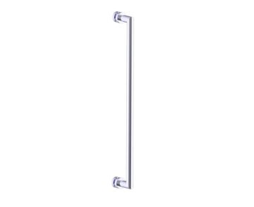 24 po poignée de porte de douche OSLO 1447524 chrome poli