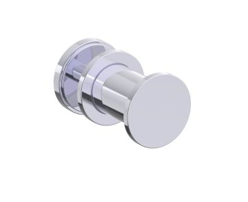 poignée simple pour porte de douche NICE 1707501 chrome poli