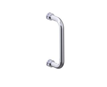 8 po poignée simple pour porte de douche NICE 1707508 chrome poli
