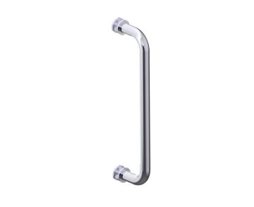 12 po poignée simple pour porte de douche NICE 1707512 chrome poli