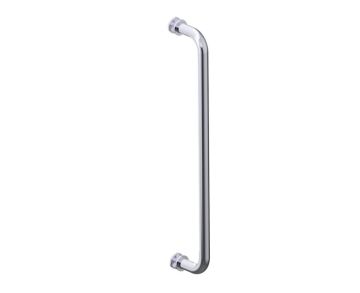 18 po poignée simple pour porte de douche NICE 1707518 chrome poli
