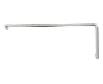 poignée de porte de douche décalée 8 po x 24 po SEVILLE 18870824 nickel brossé