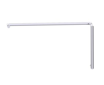 poignée de porte de douche décalée 12 po x 24 po SEVILLE 18871224 chrome poli
