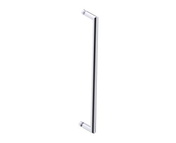 18 po poignée simple pour porte de douche SEVILLE 1887518 chrome poli